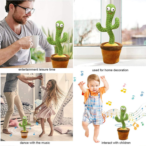 Cute Dancing & Talking Cactus Toy - Image 3